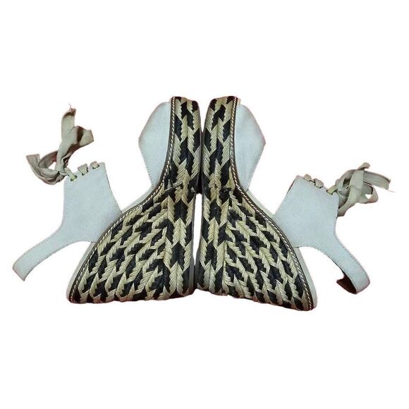 Tory Burch Linley High Wedge Espadrilles - Picture 10 of 15